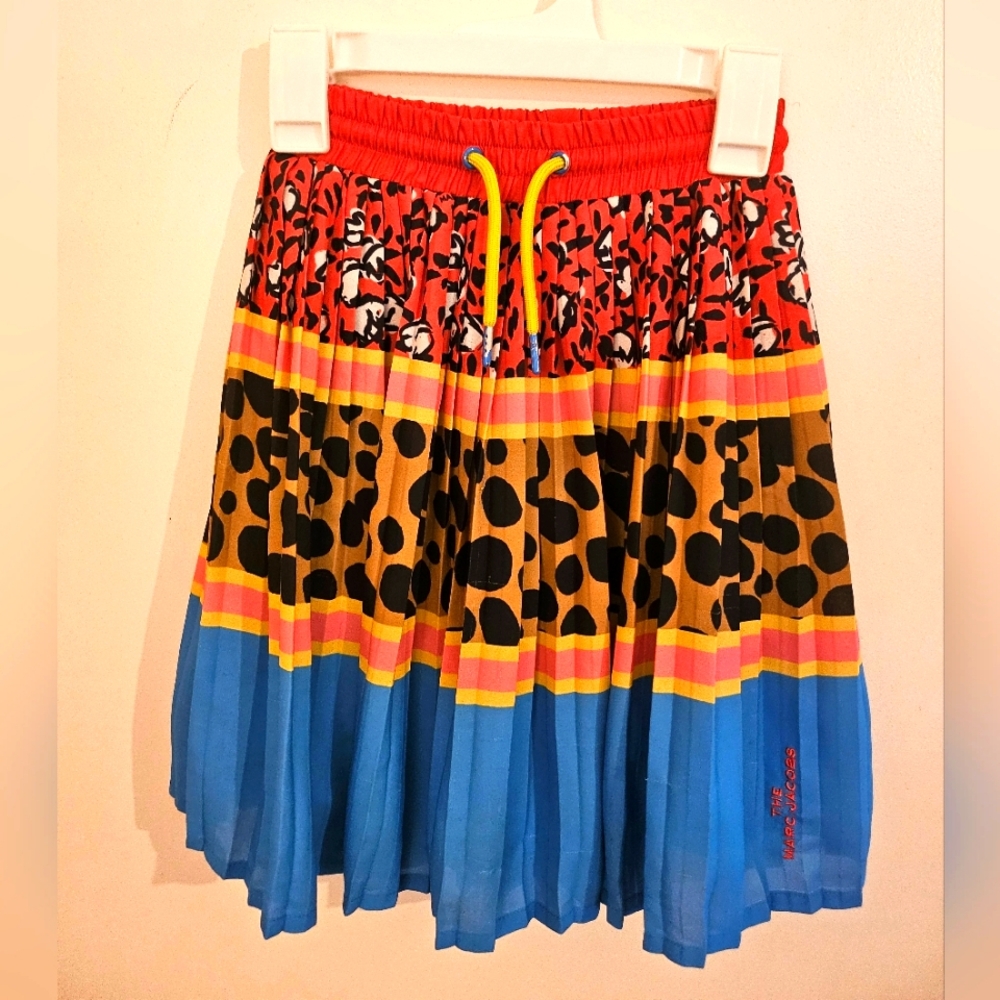 Marc Jacobs Multicolor Pleated Skirt